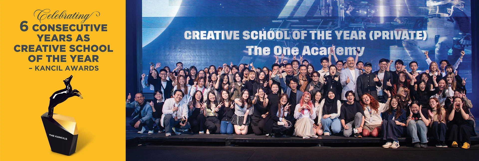 We Are “Creative School of the Year” for 6 Years Running!